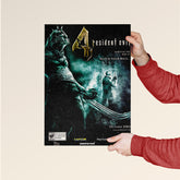 Resident Evil 4 Leon S. Kennedy & Creature Poster